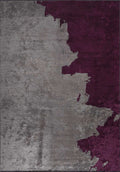 Coast Dark Grey - Dark Damson Rug