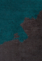 Coast Dark Turquoise - Charcoal Rug