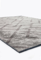 Channel Light Grey - Dark Grey Rug