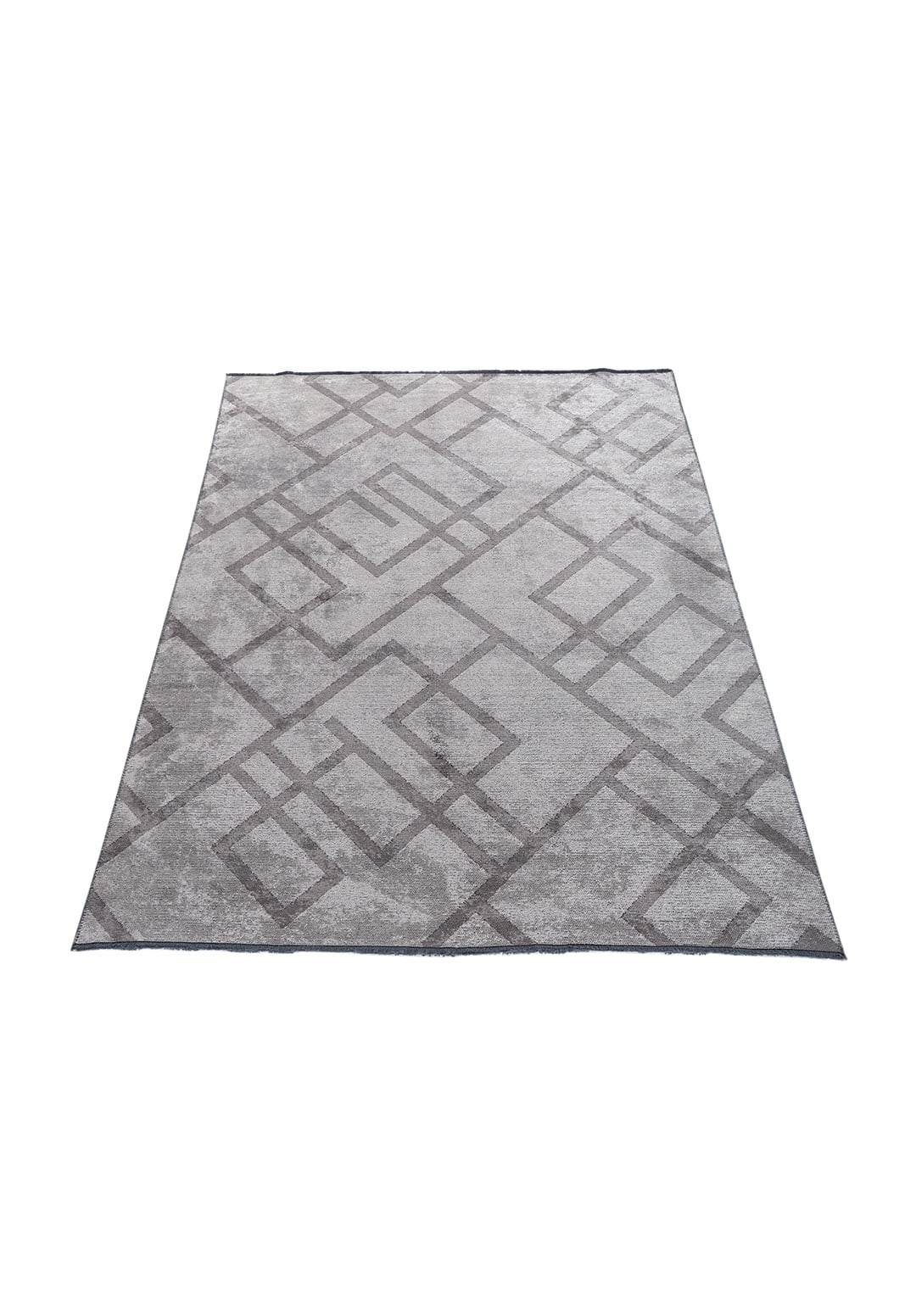Channel Light Grey - Dark Grey Rug