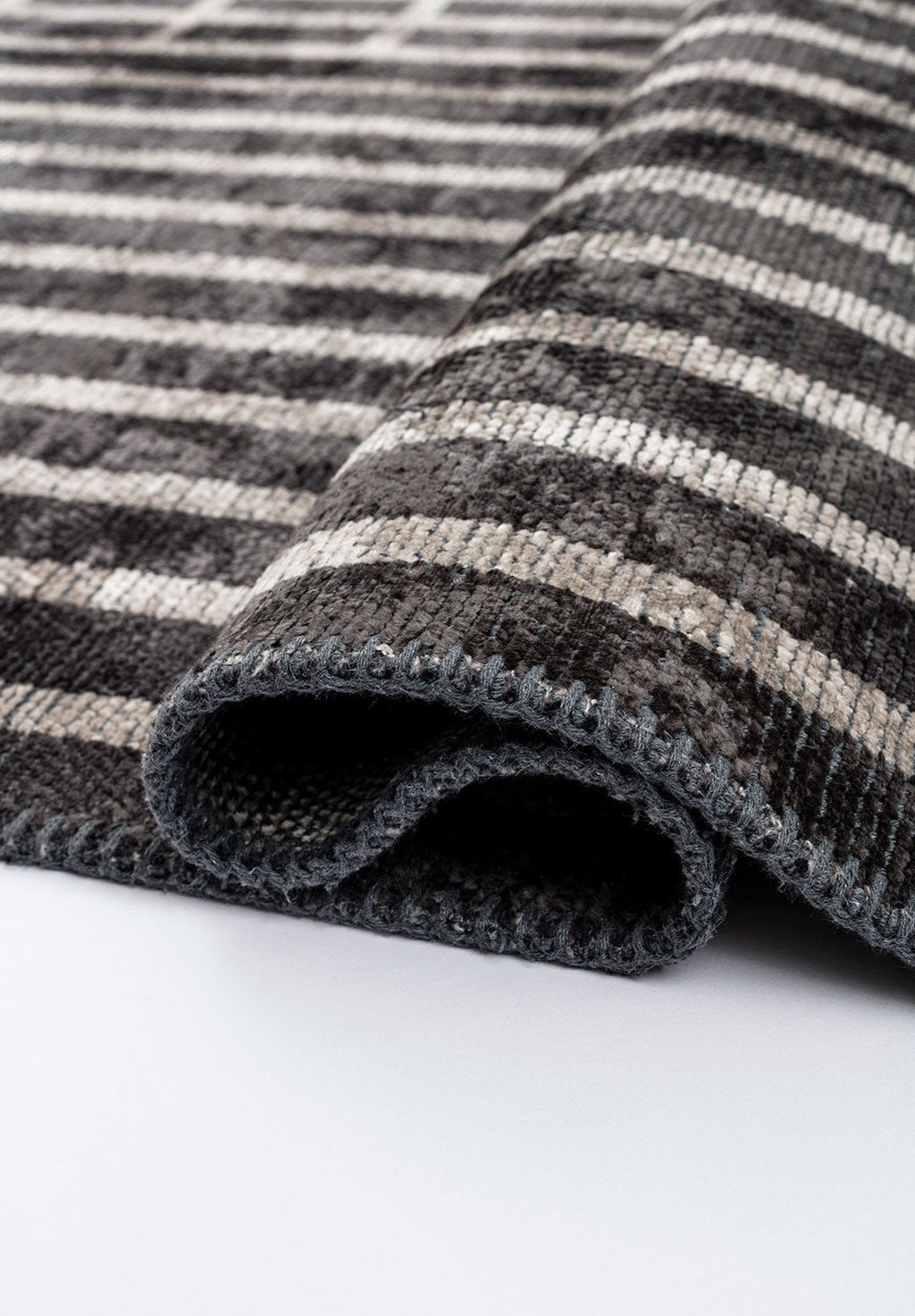 Plaid Charcoal - Grey Rug