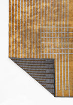 Plaid Mustard - Light Cream Rug