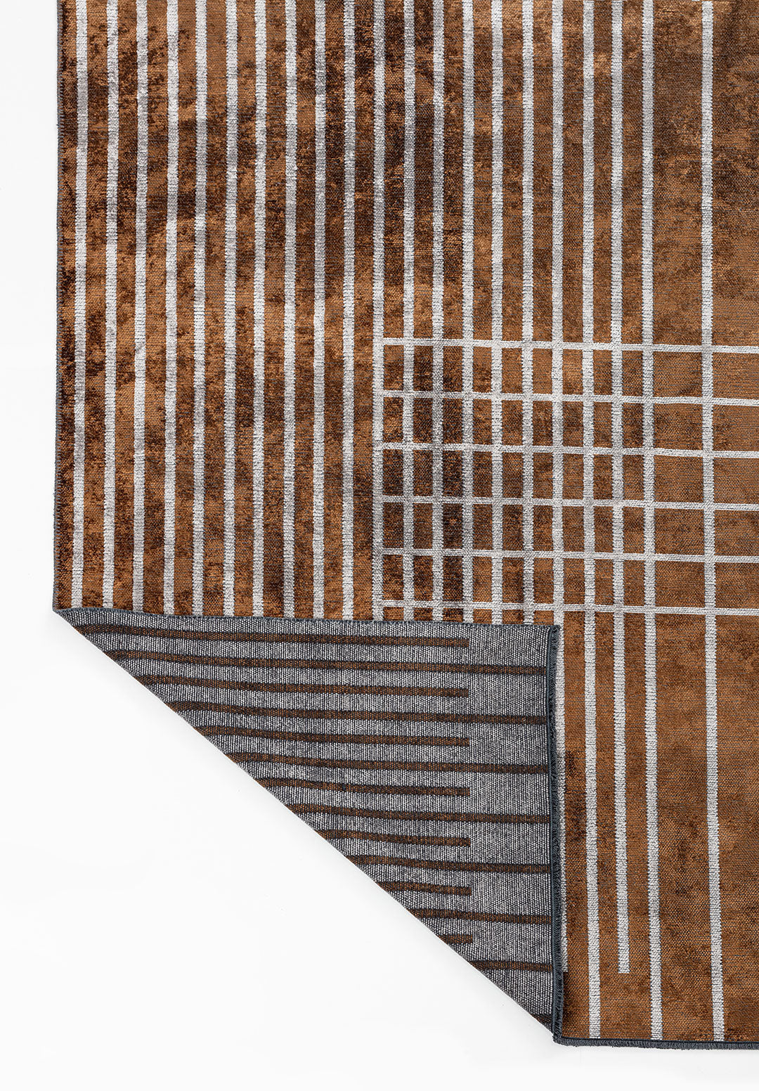 Plaid Cacao - Light Cream Rug