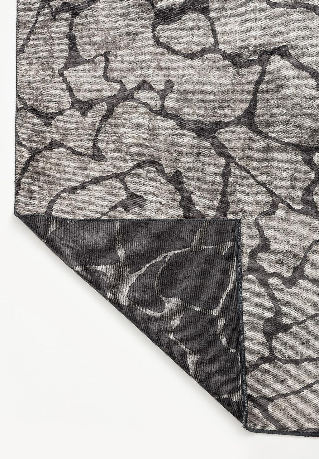Fissura Charcoal - Grey Rug