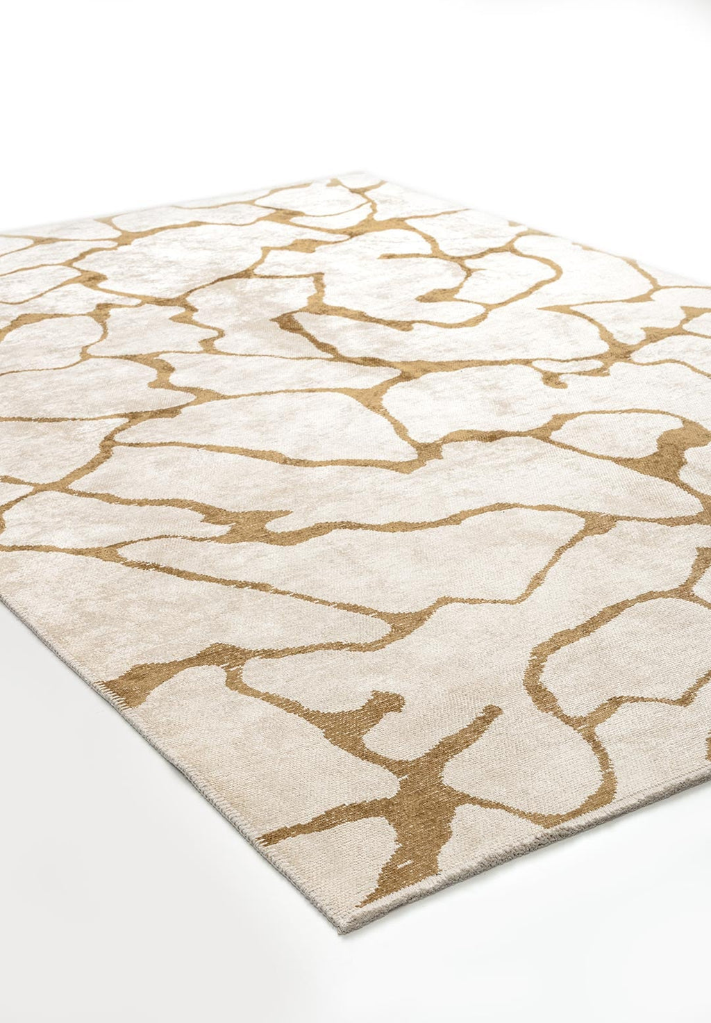 Fissura Light Brown - Ecru Rug