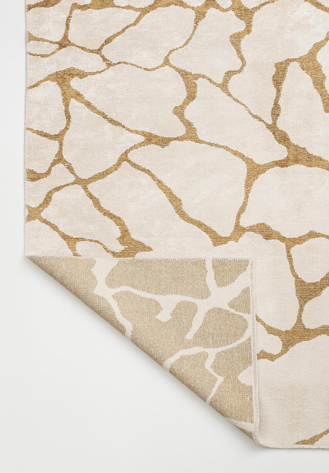 Fissura Light Brown - Ecru Rug