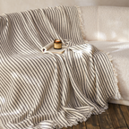 Woven Stripe Throw Blanket