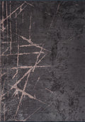 Crack Copper - Charcoal Rug