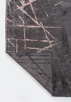Crack Copper - Charcoal Rug