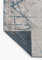 Crack Petrol - Cream Rug