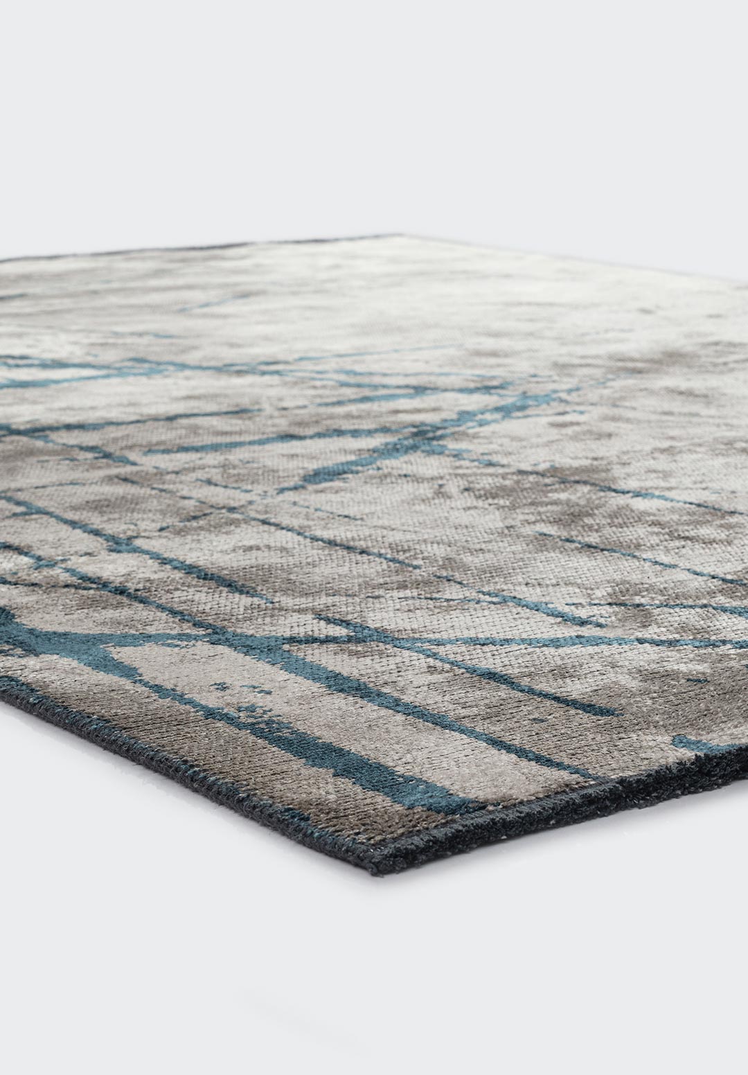 Crack Petrol - Cream Rug