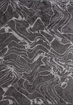 Clove Light Grey - Charcoal Rug