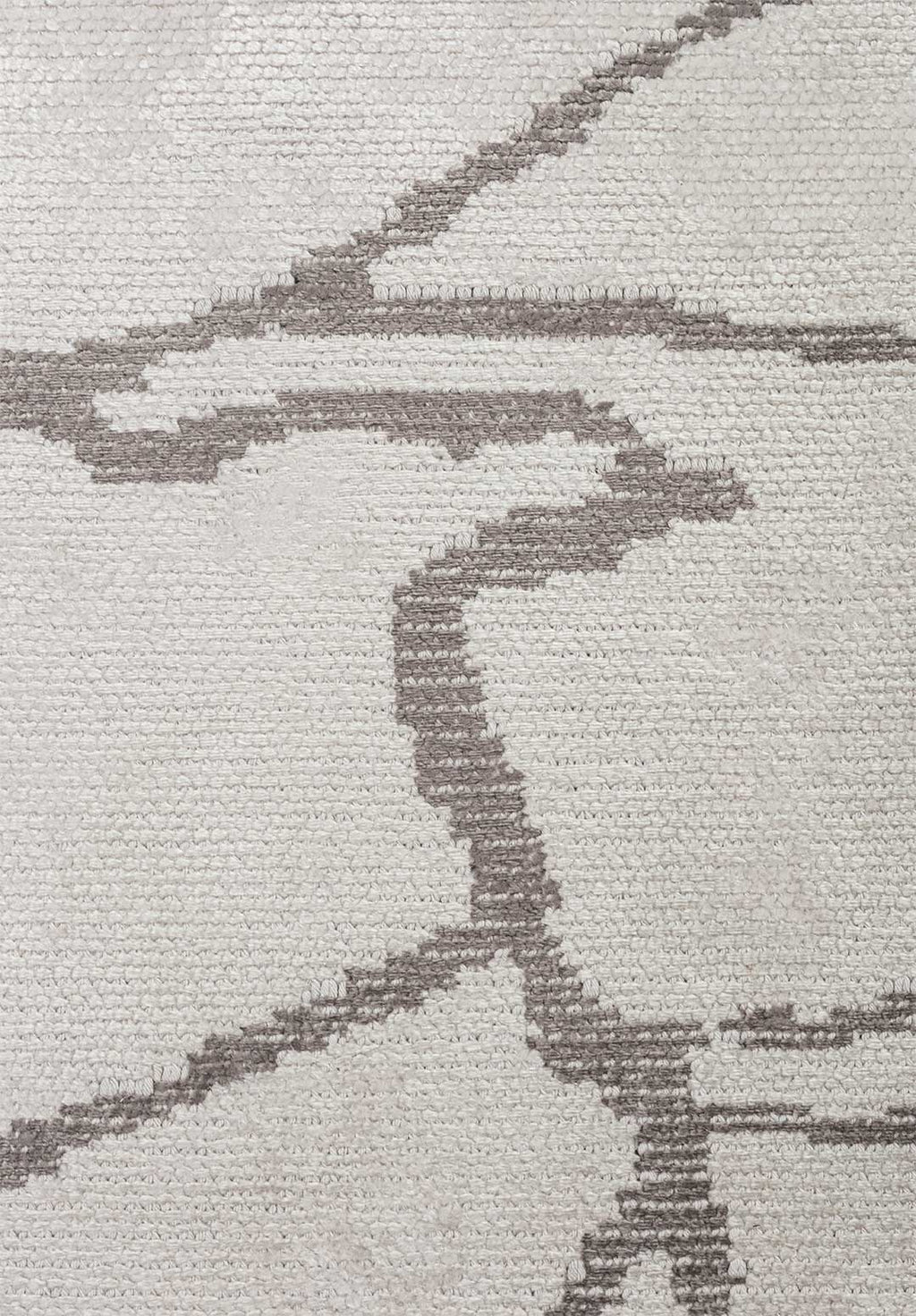 Flaw Dark Grey - Ecru Rug