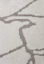 Flaw Dark Grey - Ecru Rug