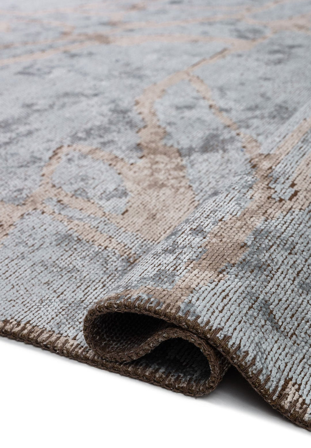 Flaw Bone - Ice Blue Rug