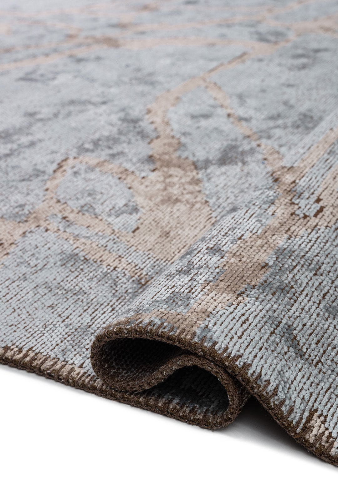 Flaw Bone - Ice Blue Rug