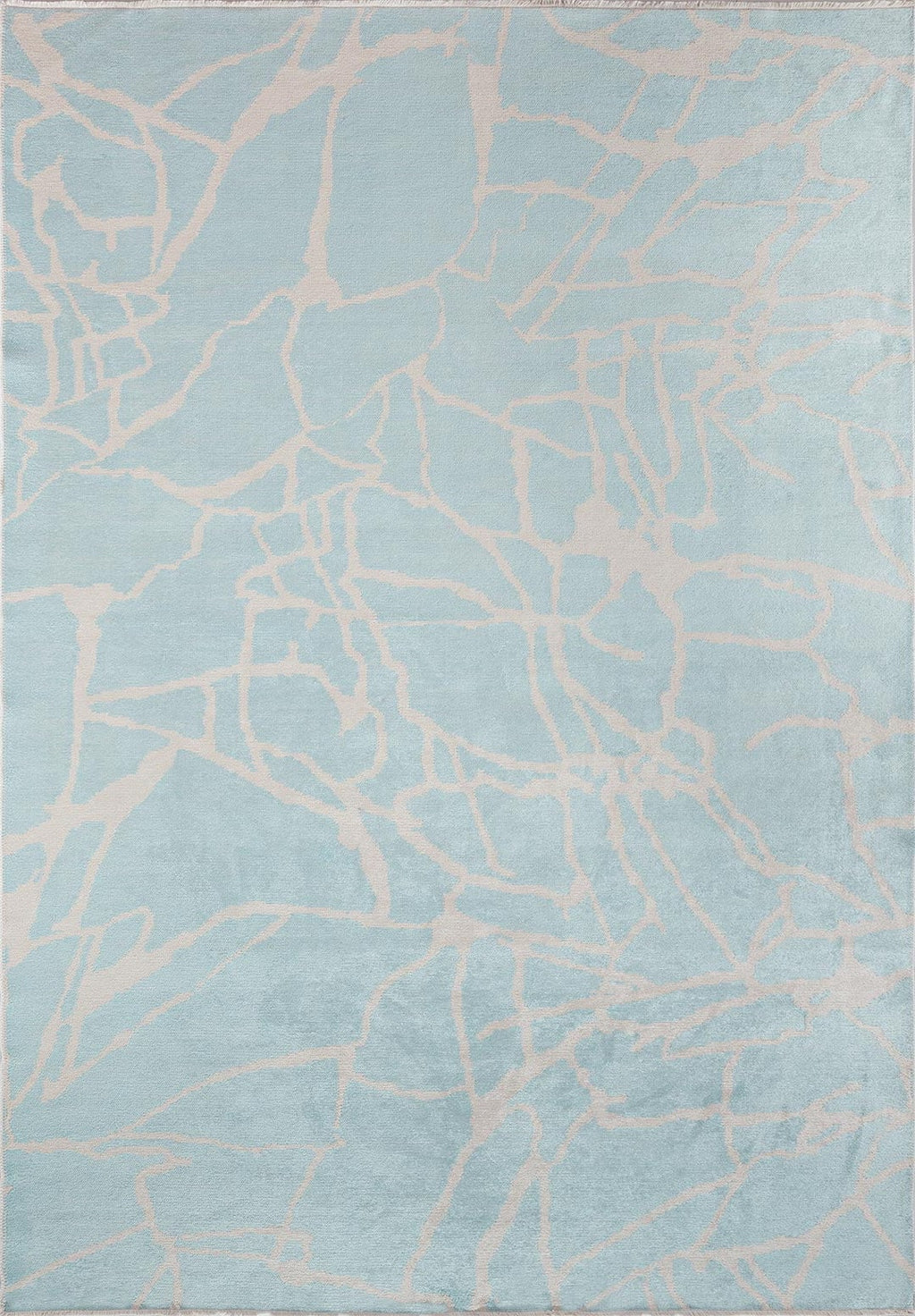 Flaw Ecru - Ice Blue Rug