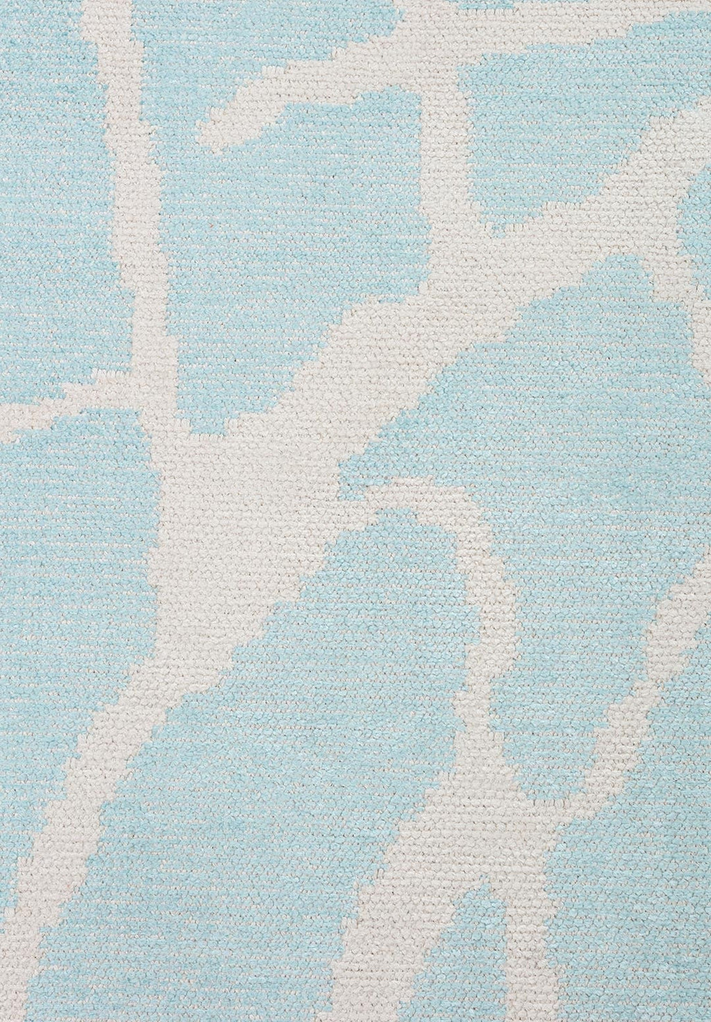 Flaw Ecru - Ice Blue Rug