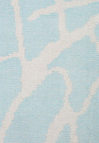 Flaw Ecru - Ice Blue Rug