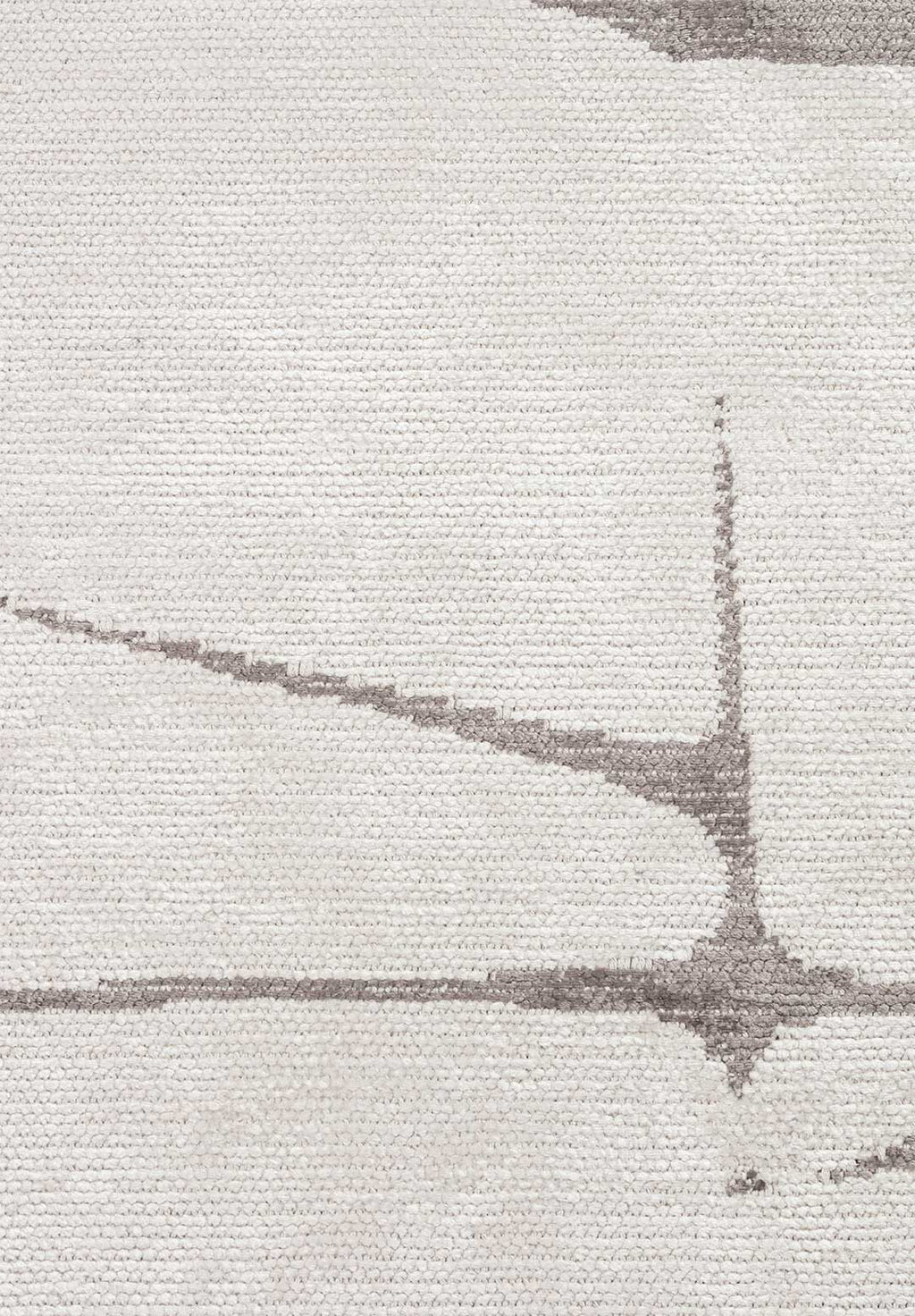 Square White - Dark Grey Rug