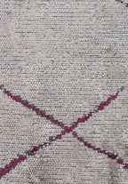 Spider Dark Damson - Dark Grey Rug