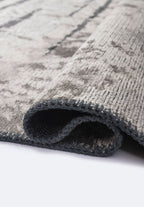 Split Charcoal - Cream Rug
