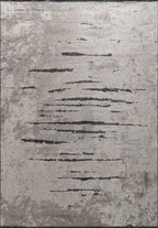 Split Charcoal - Cream Rug