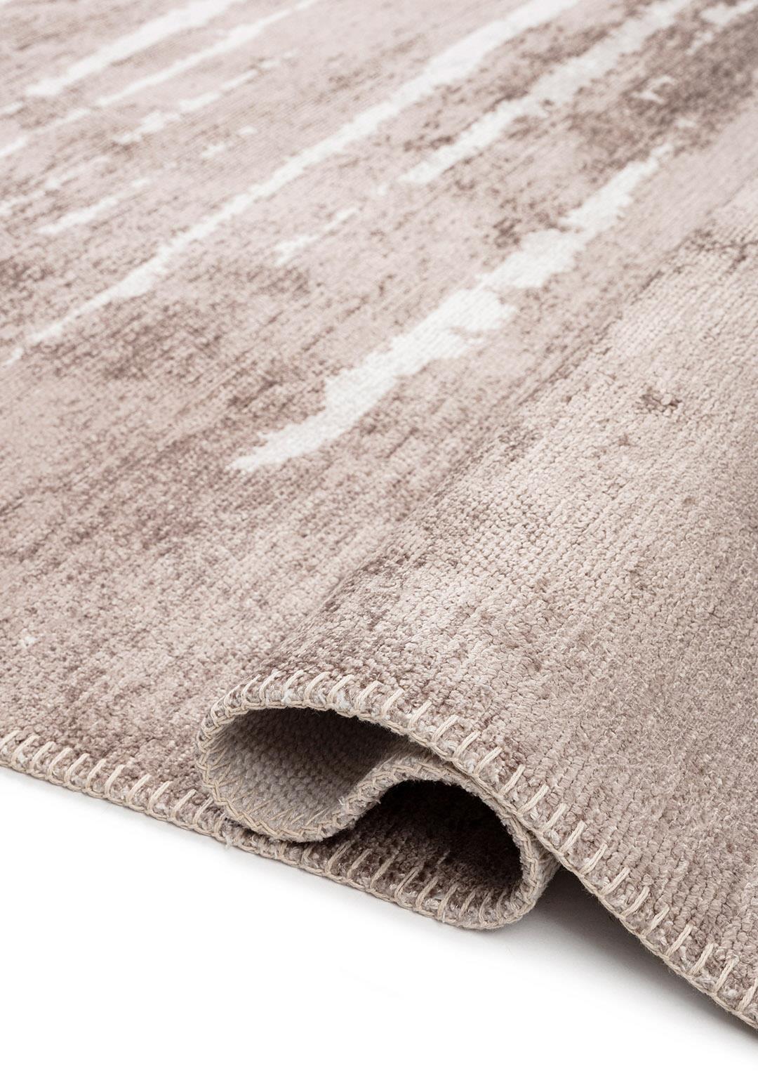 Split Ecru - Nougat Rug