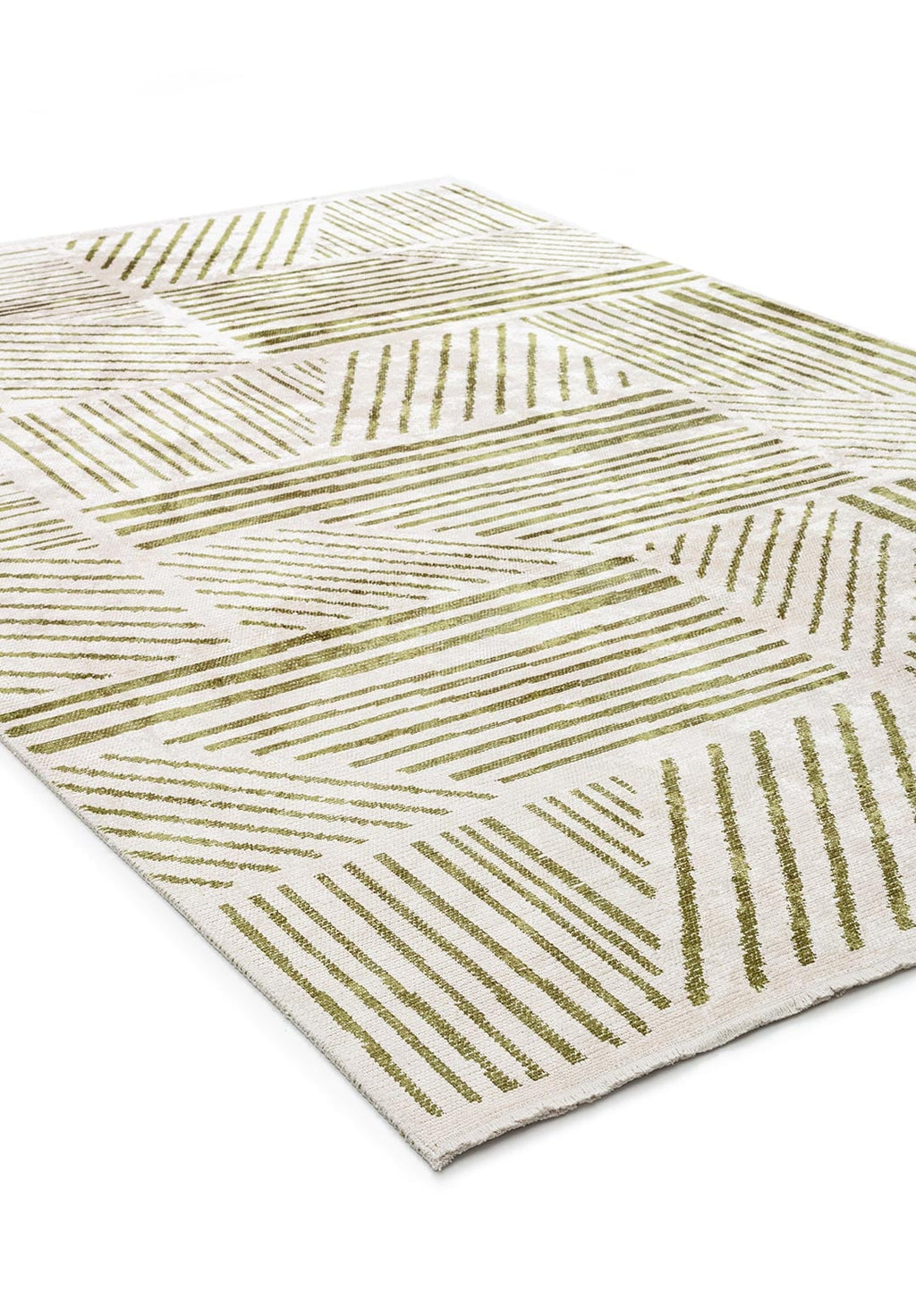 Field Green - Ecru Rug