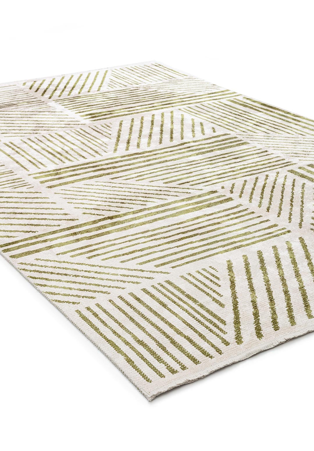 Field Green - Ecru Rug