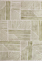 Field Green - Ecru Rug