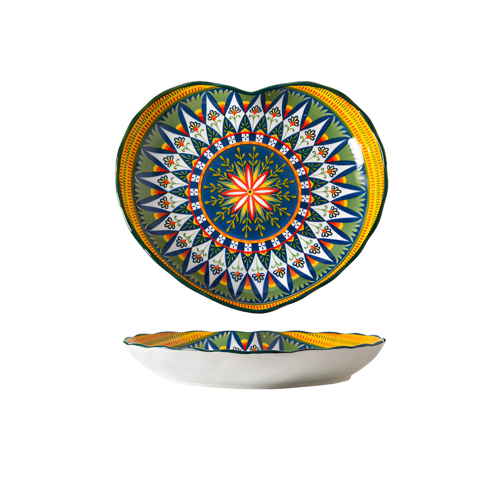 Mirelle Heart Deep Plates