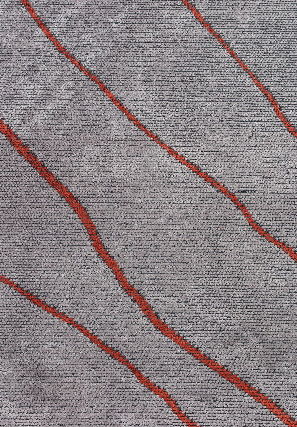 Curve Light Grey - Dark Terra Rug