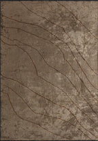 Curve Light Brown - Cacao Rug