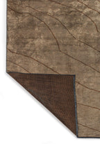 Curve Light Brown - Cacao Rug