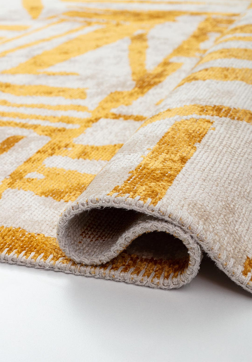 Graffiti Gold - Ecru Rug