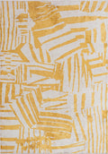 Graffiti Gold - Ecru Rug