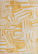 Graffiti Gold - Ecru Rug