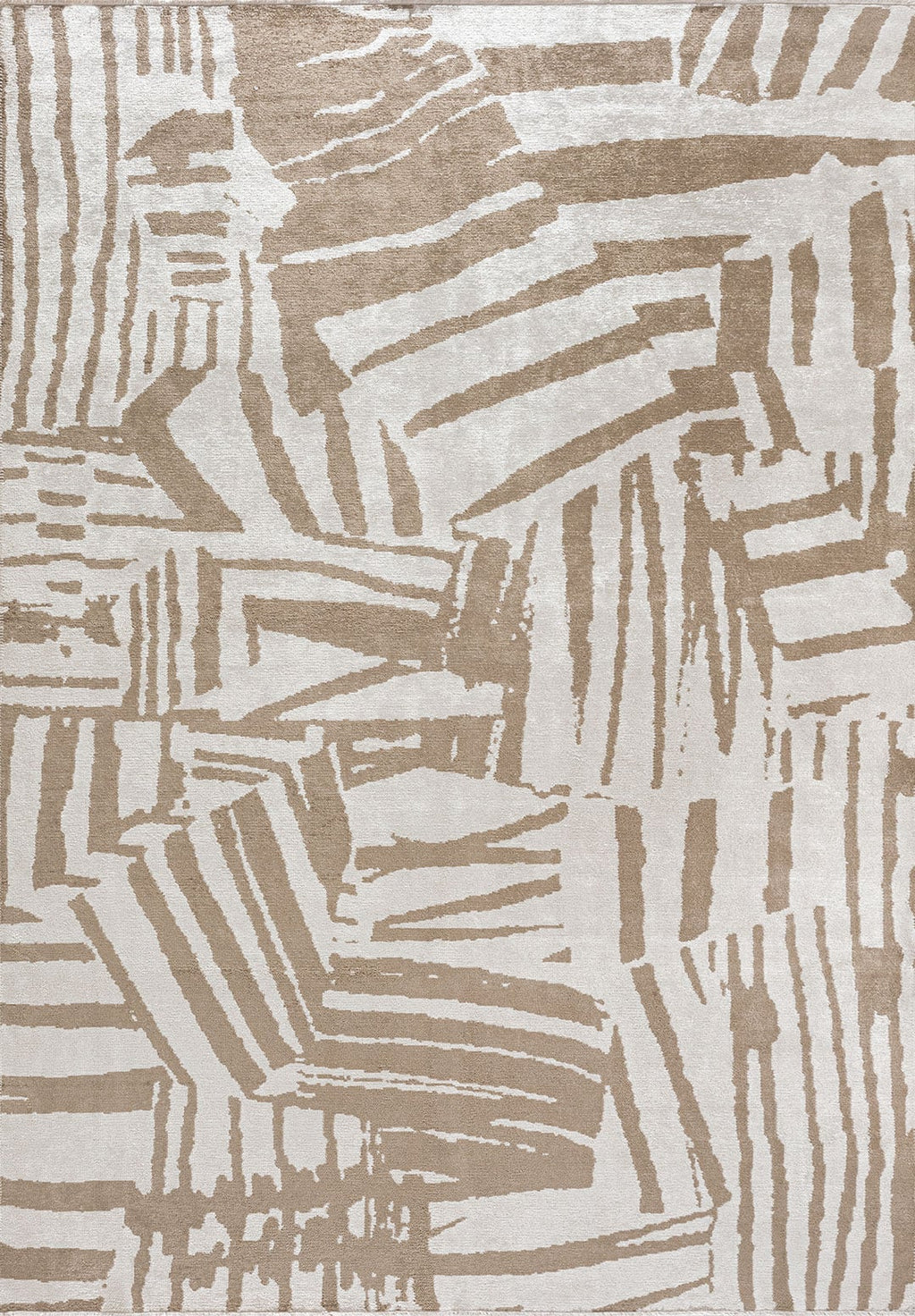Graffiti Nougat - Ecru Rug