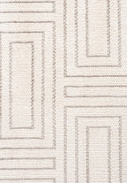 Brick Grey - Ecru Rug