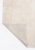 Brick Grey - Ecru Rug