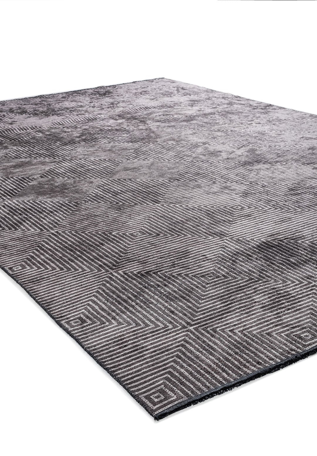 Cosmos Light Grey - Charcoal Rug