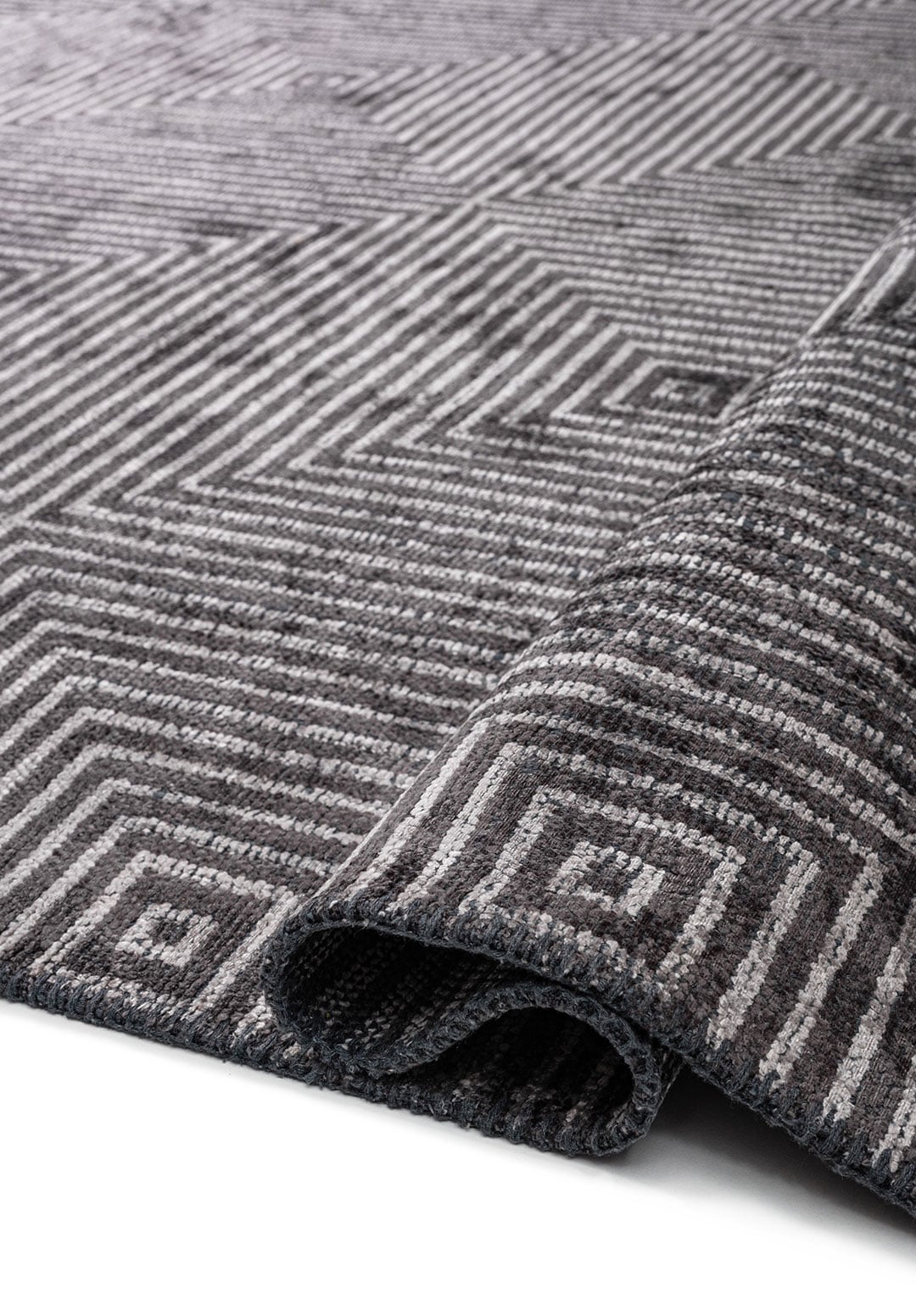 Cosmos Light Grey - Charcoal Rug