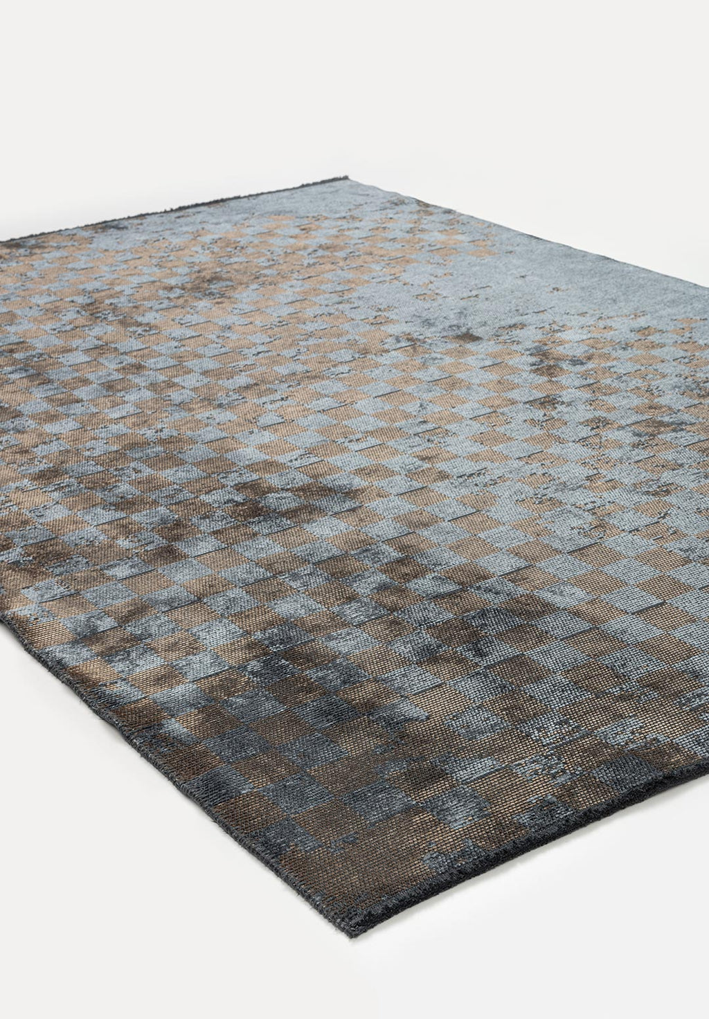 Crust Dark Beige - Blue Rug