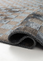 Crust Dark Beige - Blue Rug