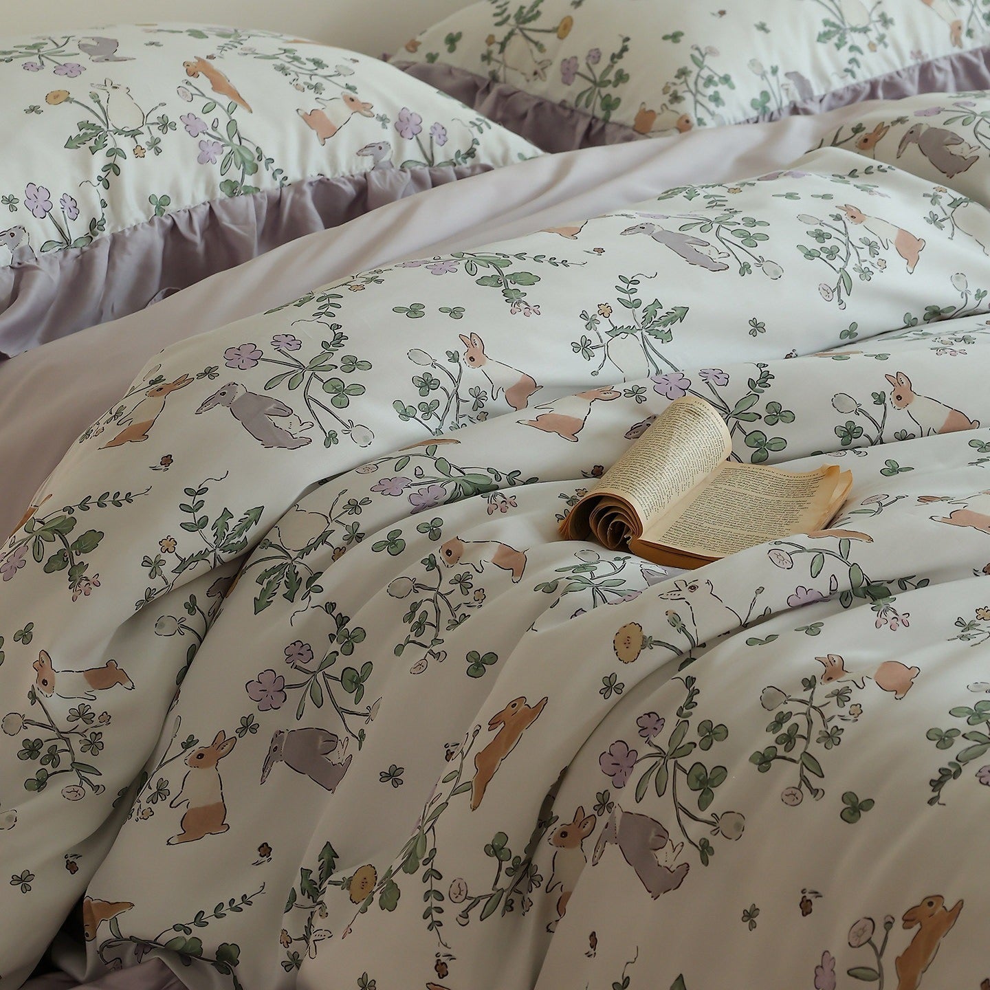 Bunny Soft Time Lyocell Bedding Set