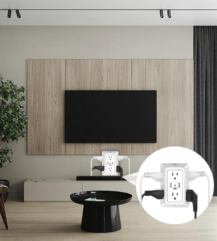 🔥 Multi Plug Outlet Surge Protector