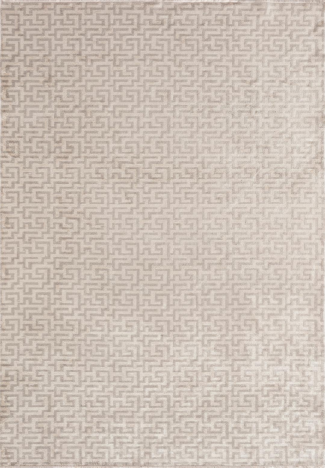 Caterpillar Light Grey - Ecru Rug