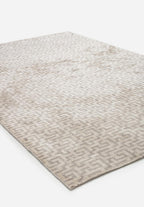 Caterpillar Light Grey - Ecru Rug