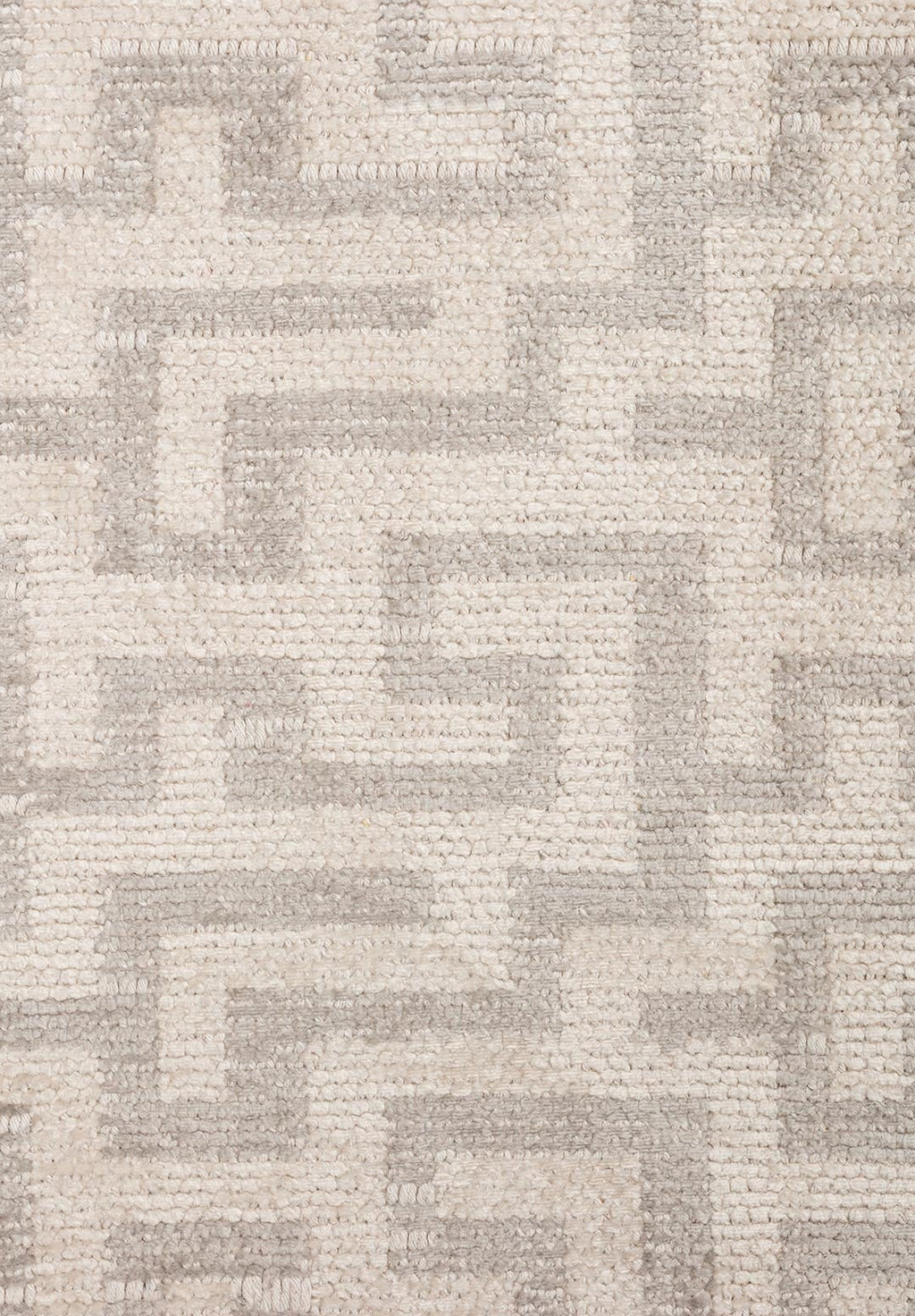 Caterpillar Light Grey - Ecru Rug